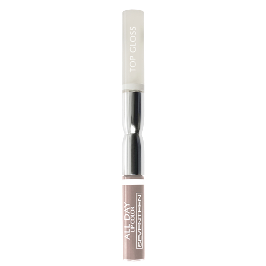 Жидкая стойкая помада-блеск All day lip color & top gloss, 03 Бежевый - 1