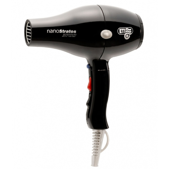 Фен NanoStratos 3700 керамика, 2200 Вт черный - 1