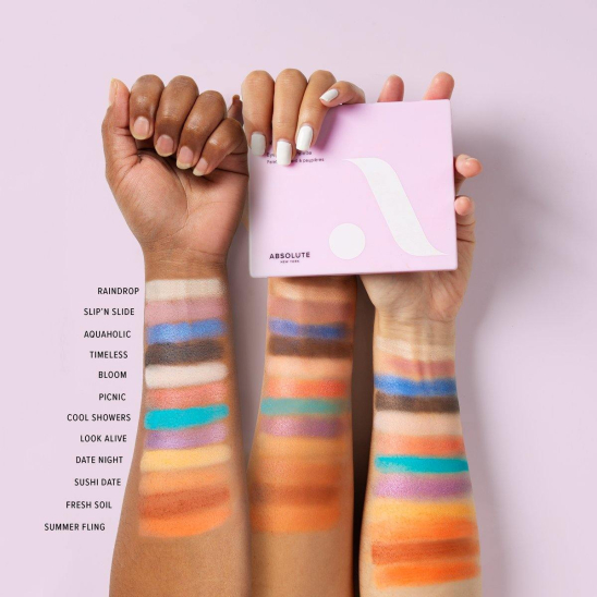 Палетка теней для век Icon Eyeshadow Palette, Warm Nights - 2