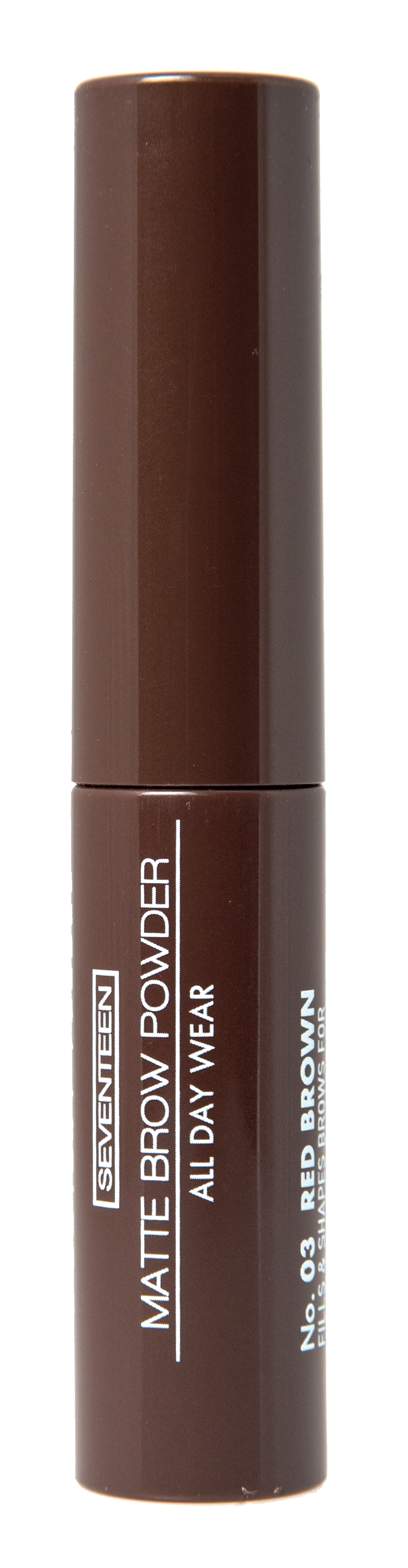 Тени-пудра для бровей с матовым эффектом Matte Brow Powder All Day Wear, 03 коричневый