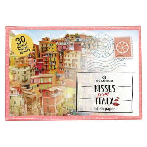 essence - Kisses From Italy Румяна в салфетках бумажные лепестки