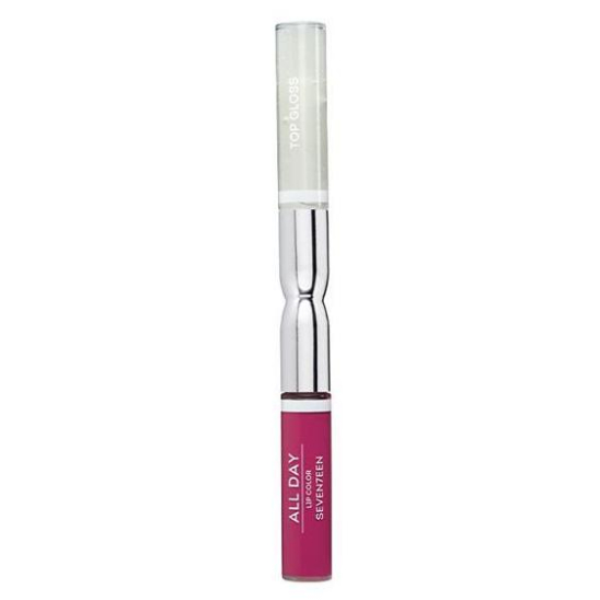 Жидкая стойкая помада-блеск All day lip color & top gloss, 79 Пыльная фуксия - 1