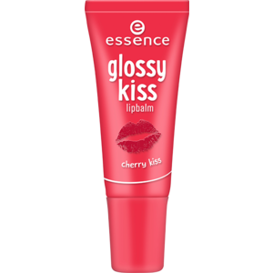 essence - Бальзам для губ glossy kiss lipbalm - тон 04 cherry kiss