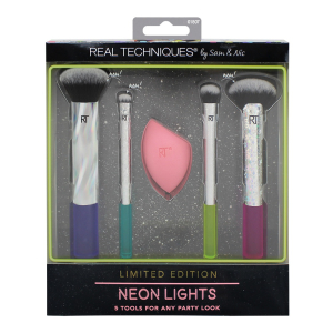 Real Techniques - Набор кистей для макияжа - Neon Lights