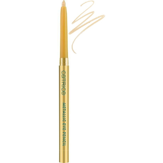 Карандаш для глаз Festive Treasures Metallic Eye Pencil, C02 Gold Rush - 1