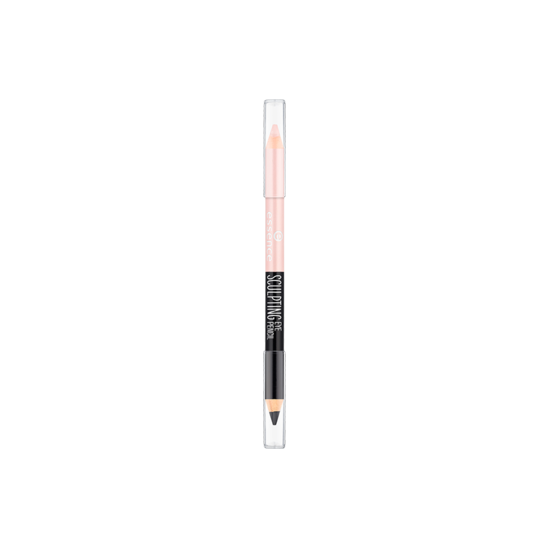 Карандаш для глаз - sculpting eye pencil - 01 - черный/белый - 1