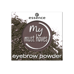 essence - Пудра для бровей my must haves eyebrow powder, для брюнеток т.10