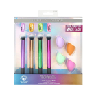 Набор цветных кистей и спонжей для макияжа Color Correcting Set