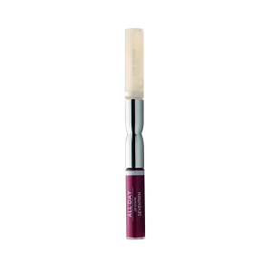 Seventeen - Жидкая стойкая помада-блеск All day lip color & top gloss, 61 темный палисандр