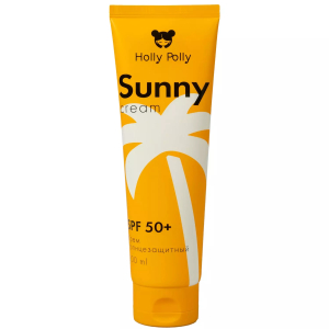 Holly Polly - Крем солнцезащитный для лица и тела Sunny SPF 50+200 мл