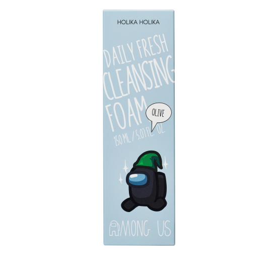 Очищающая пенка для лица с оливой Among Us Daily Fresh Olive Cleansing Foam - 2