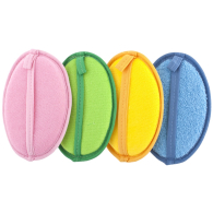 Люфа овальная большая, цвет в ассортименте