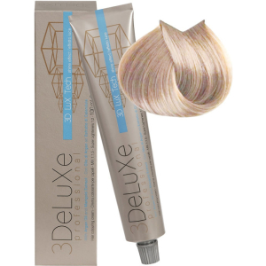 3Deluxe Professional - 10.02 Крем-краска для волос Платиновый блондин жемчужный100 мл