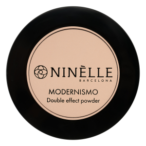 Ninelle - Пудра для лица двойного действия Modernismo, 224 розово-бежевый10 г