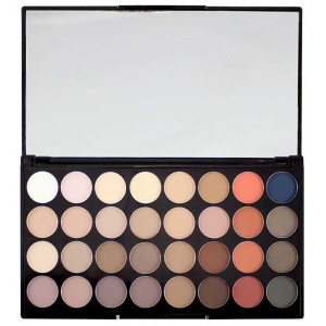 Makeup Revolution - Набор из 32 оттенков теней 32 Eyeshadow Palette - Flawless Matte 2