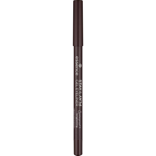 Карандаш для глаз гелевый водостойкий Stay & Play Gel Eyeliner, 02 коричневый - 1