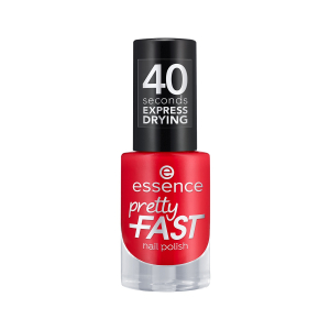 essence - Лак для ногтей 40 секунд Pretty Fast, 03 Ready Steady Red