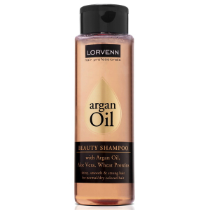 LORVENN - Шампунь для волос для увлажнения и питания Argan Oil Beauty Shampoo300 мл