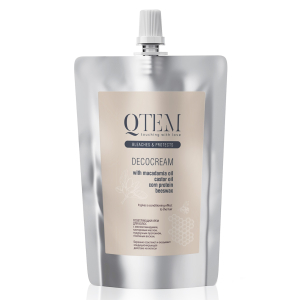 Qtem - Осветляющий крем для волос Decocream с маслом макадамии500 мл