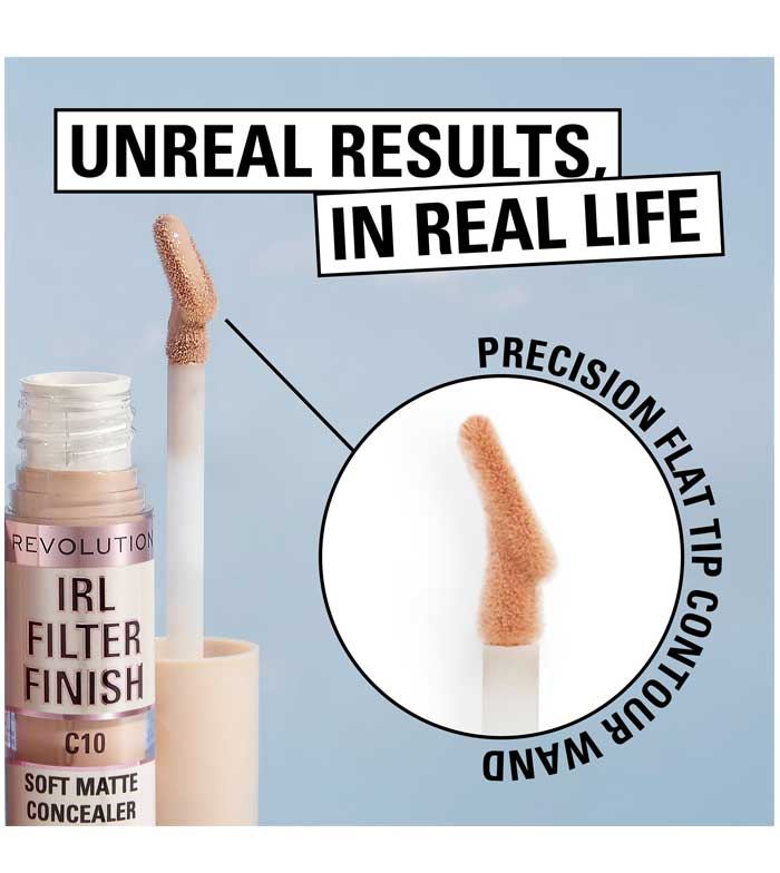 Revolution Makeup. Консилер для лица IRL Filter Finish Soft Matte C5 ...