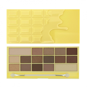Makeup Revolution - Набор теней I Heart Makeup Wonder Palette Naked Chocolate, белый шоколад
