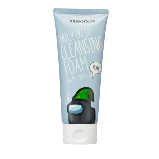 Очищающая пенка для лица с оливой Among Us Daily Fresh Olive Cleansing Foam - 1