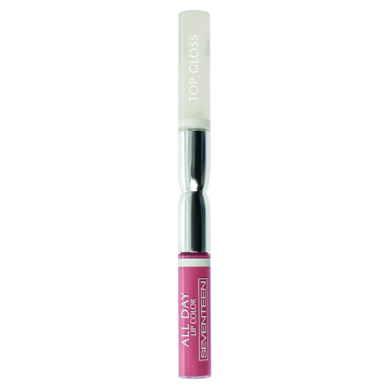 Жидкая стойкая помада-блеск All day lip color & top gloss, 01 Пастельно розовый - 1