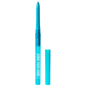 PASTEL Cosmetics - Контур для глаз гелевый Show Your Game Waterproof Gel Eye Pencil, 412 голубой0,3 г
