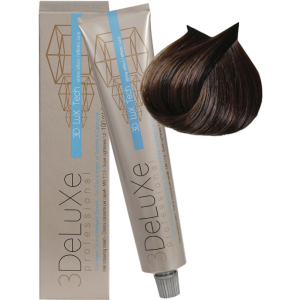 3Deluxe Professional - 5.31 Крем-краска для волос Светло-каштановый золотисто-пепельный100 мл