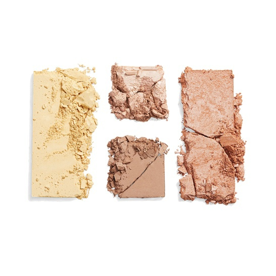Палетка для макияжа лица: хайлайтер и бронзер Nath Highlight & Contour Palette - 3