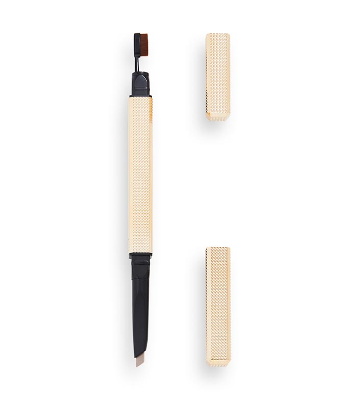 Контурный карандаш для бровей с щеточкой Eyebrow pencil Rockstar, Chocolate, 0,3 г