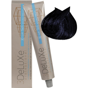 3Deluxe Professional - 1.10 Крем-краска для волос Сине-черный100 мл