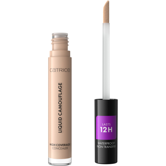 Консилер Liquid Camouflage, 020 Light Beige светло-бежевый - 4