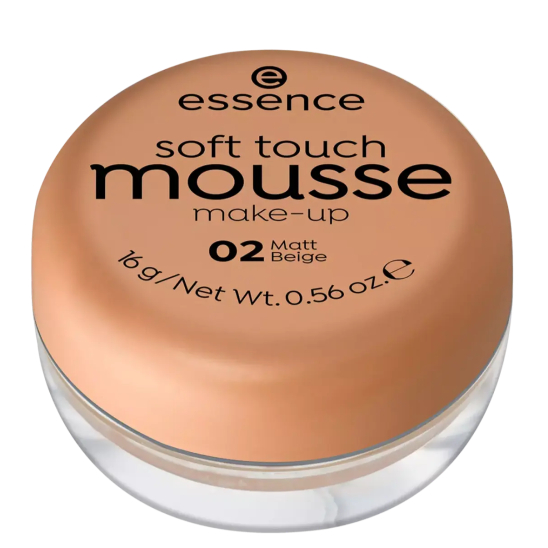 Тональный мусс Soft touch matt mousse, 02 медовый - 1