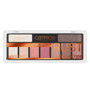 CATRICE - Палетка теней The Spicy Rust Collection Eyeshadow Palette 010 ягодные