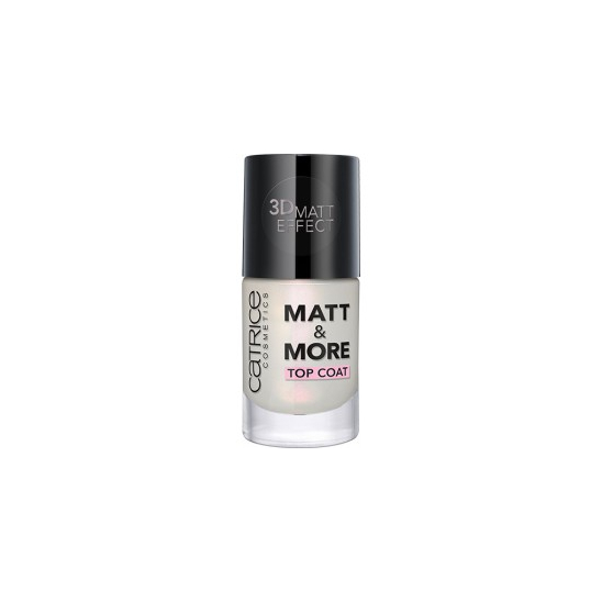 Верхнее матовое покрытие для ногтей - Matt & More Top Coat - 1