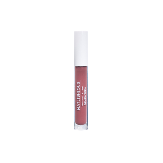 Жидкая помада-блеск Matlishious Super Stay Lip Color, 09 коричневая слива - 1