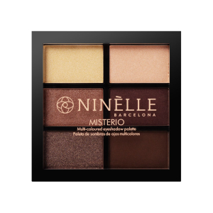 Ninelle - Мультицветная палетка теней для век Misterio, 526 песочно-серый