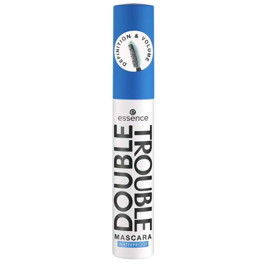 Тушь для ресниц Volumizing Mascara Double Trouble Waterproof - 2