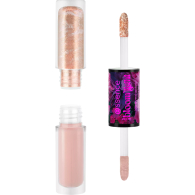 Тени для век жидкие in the bloom light duo eyeshadow, 01 пастельный фиолетовый