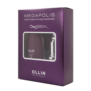 Ollin Professional - Набор (Шампунь на основе черного риса 200 мл + Активный комплекс 7 в 1 30 мл)