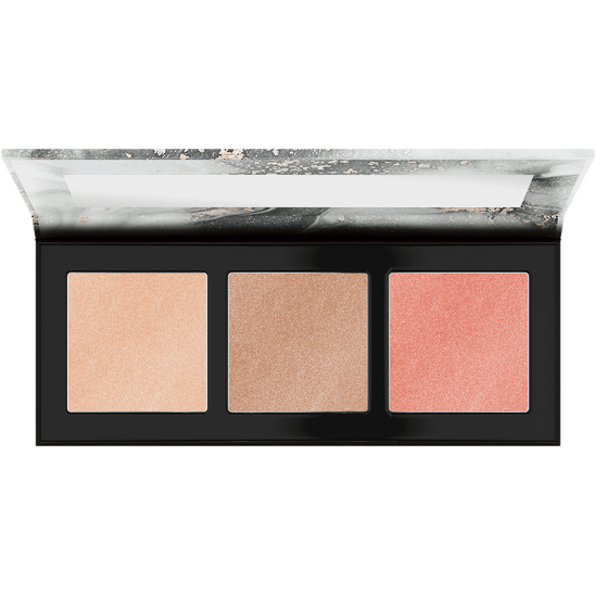 Палетка для макияжа: румяна и хайлайтеры Luminice Highlight & Blush Glow Palette, 10 Rose Vibes Only - 1