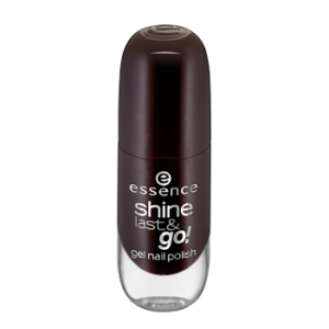 essence - Лак для ногтей Shine Last & Go!, 49 темно-вишневый