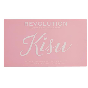 Makeup Revolution - Палетка теней и хайлайтеров Eyeshadow & Highlighter Palette Kisu24 г