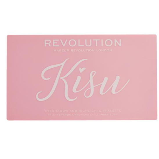 Палетка теней и хайлайтеров Eyeshadow & Highlighter Palette Kisu - 1