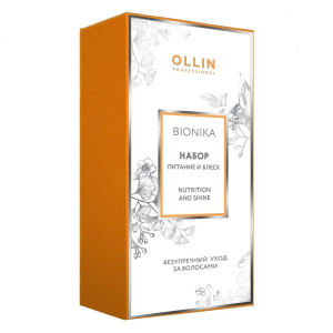 Ollin Professional - Набор Питание и блеск (шампунь 250мл + кондиционер 200мл)