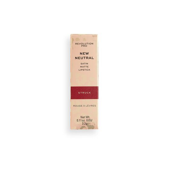 Помада для губ New Neutral Satin Matte Lipstick - Struck - 4
