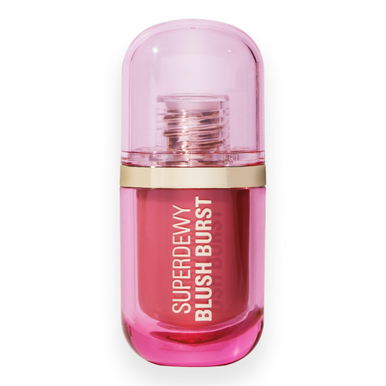 Румяна жидкие Super Dewy Blush Burst, Strawberry Milkshake Cool Pink - 1
