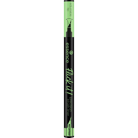 Подводка для глаз с регулируемым наконечником водостойкая Flick it! precision brush liner WP, 01 - 1