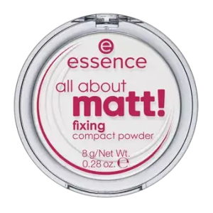essence - Пудра компактная all about matt! fixing compact powder, прозрачная8 г